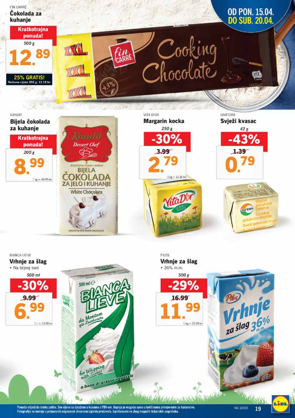 Lidl katalog Akcija 15.04.-20.04.2019.