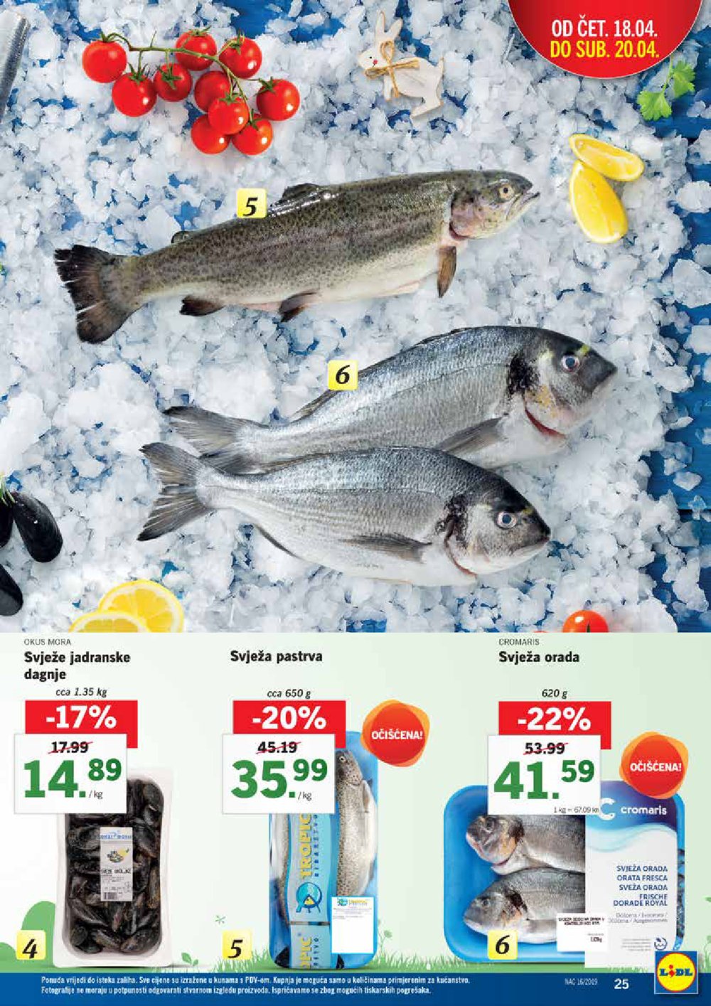 Lidl katalog Akcija 15.04.-20.04.2019.