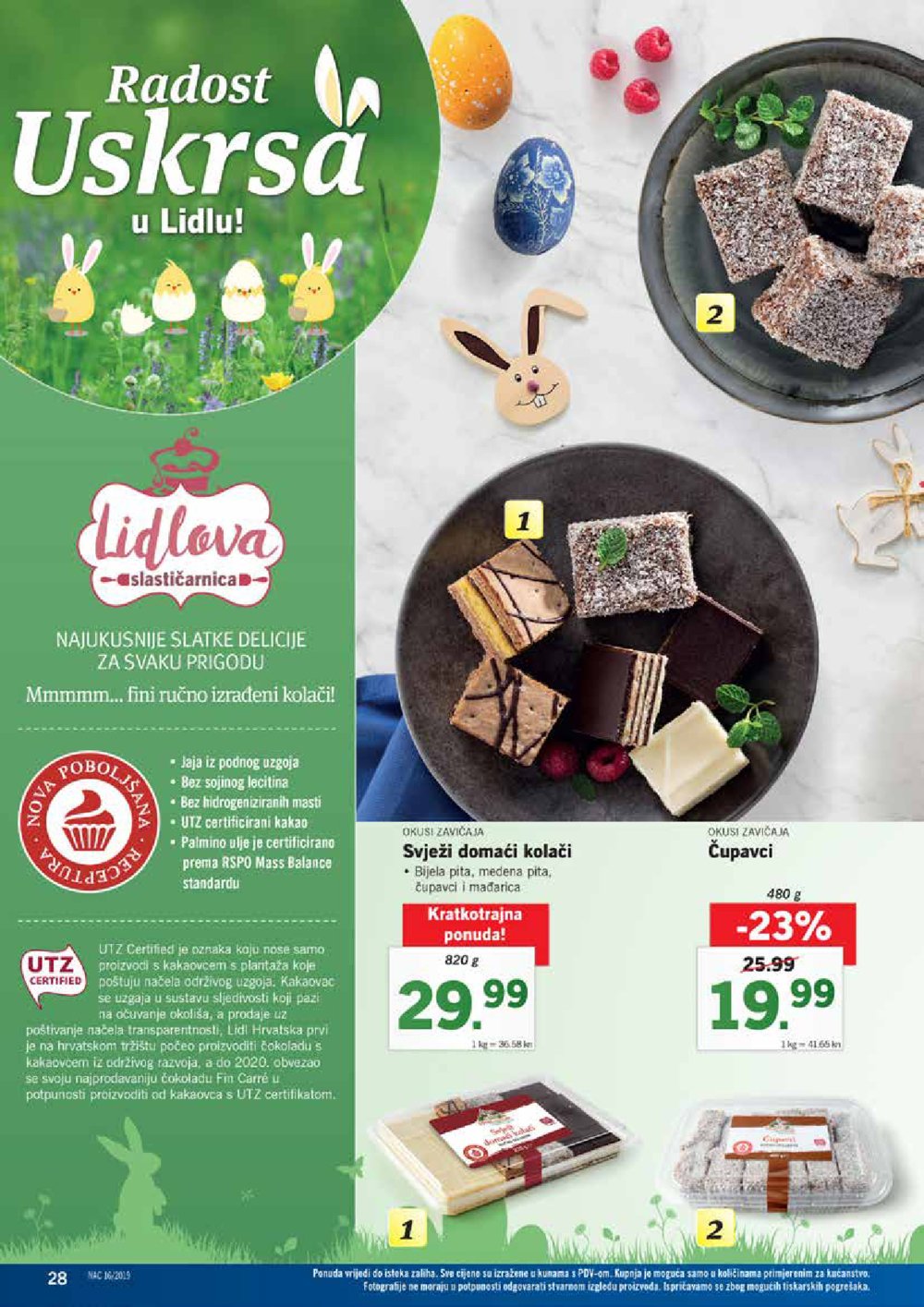 Lidl katalog Akcija 15.04.-20.04.2019.
