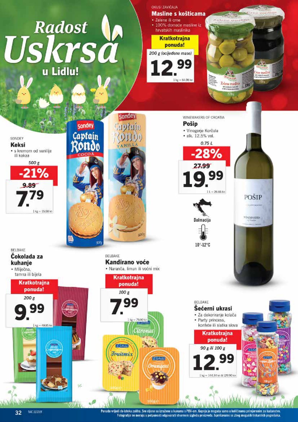 Lidl katalog Akcija 15.04.-20.04.2019.