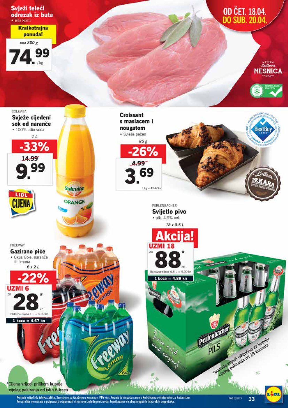 Lidl katalog Akcija 15.04.-20.04.2019.