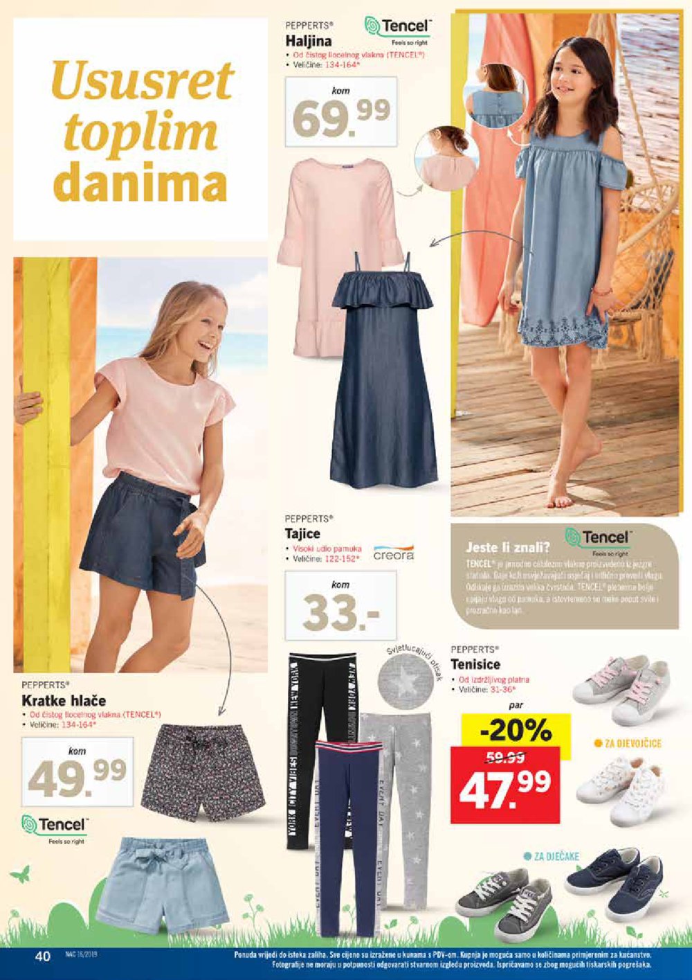 Lidl katalog Akcija 15.04.-20.04.2019.