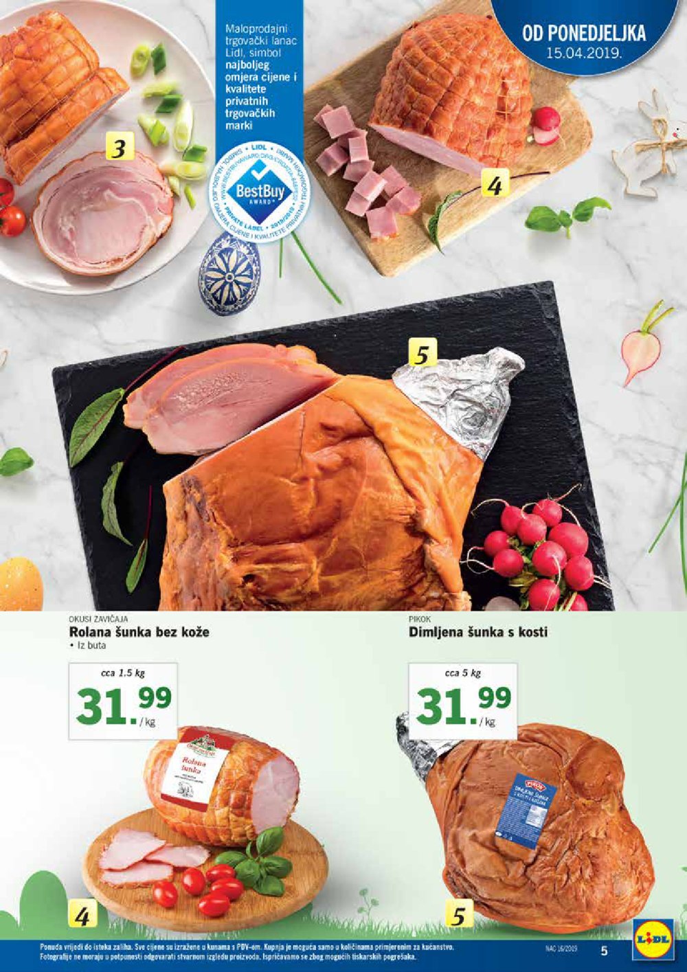Lidl katalog Akcija 15.04.-20.04.2019.