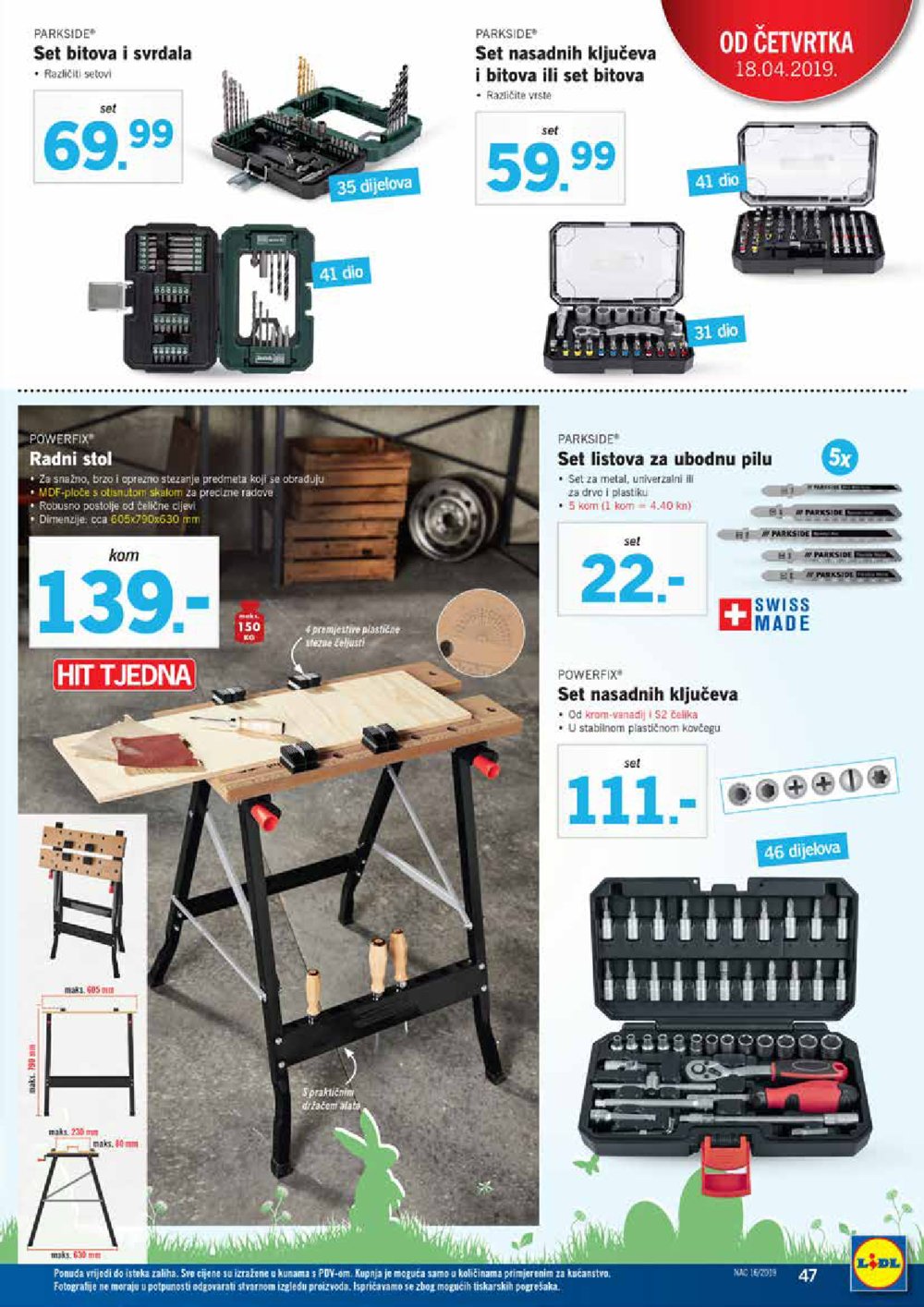 Lidl katalog Akcija 15.04.-20.04.2019.
