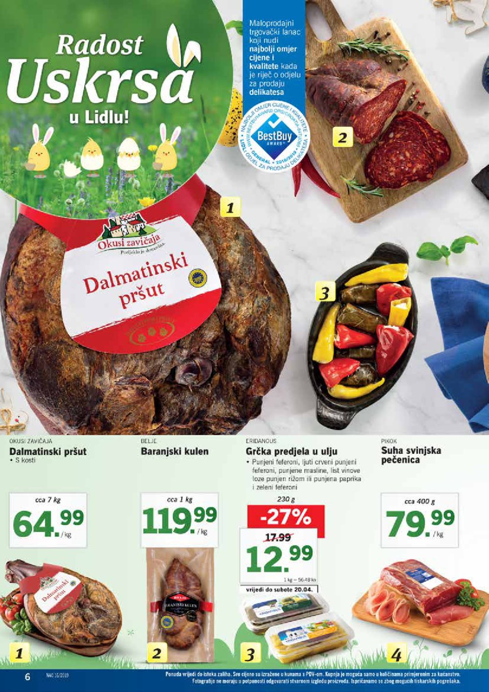 Lidl katalog Akcija 15.04.-20.04.2019.