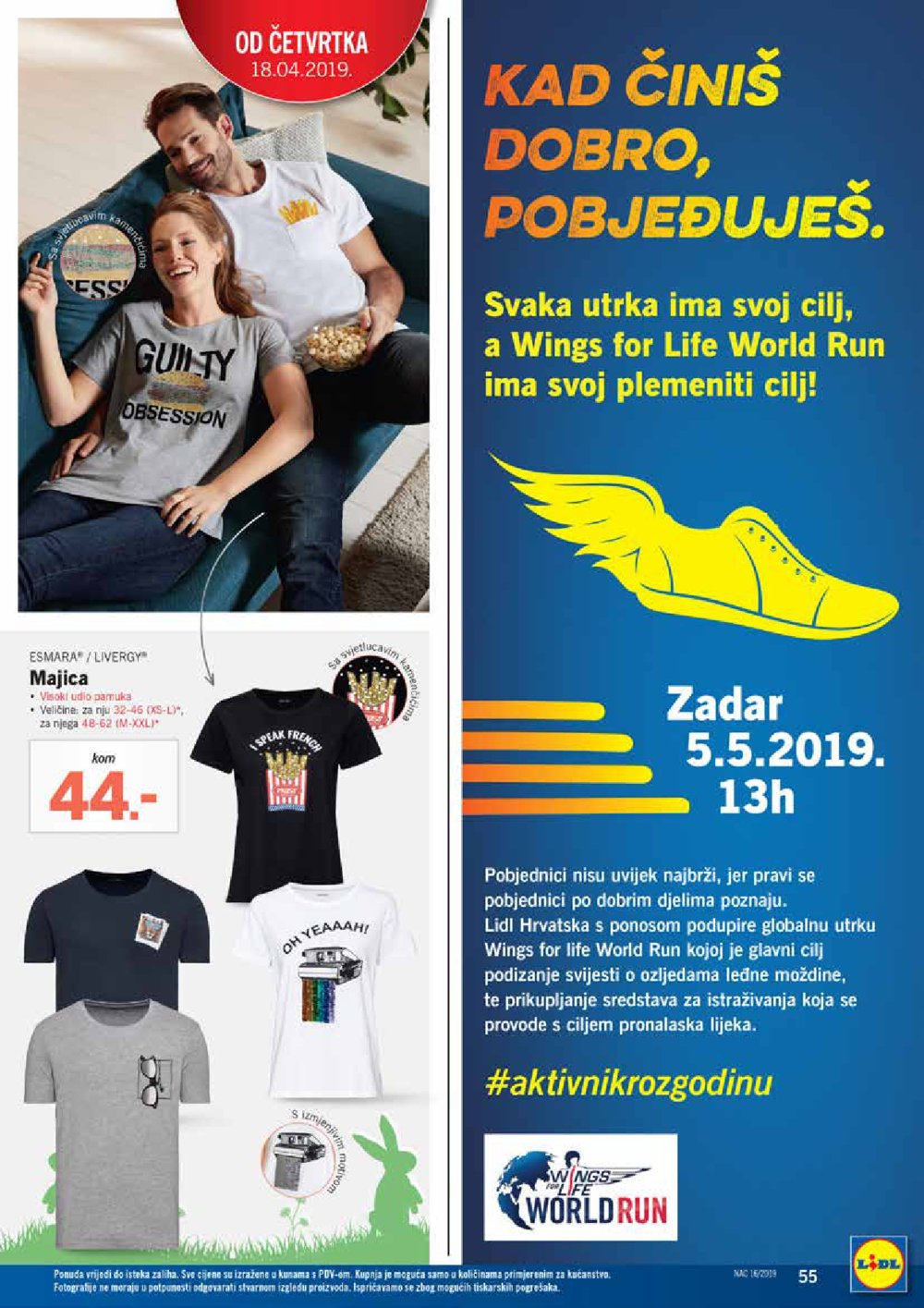 Lidl katalog Akcija 15.04.-20.04.2019.
