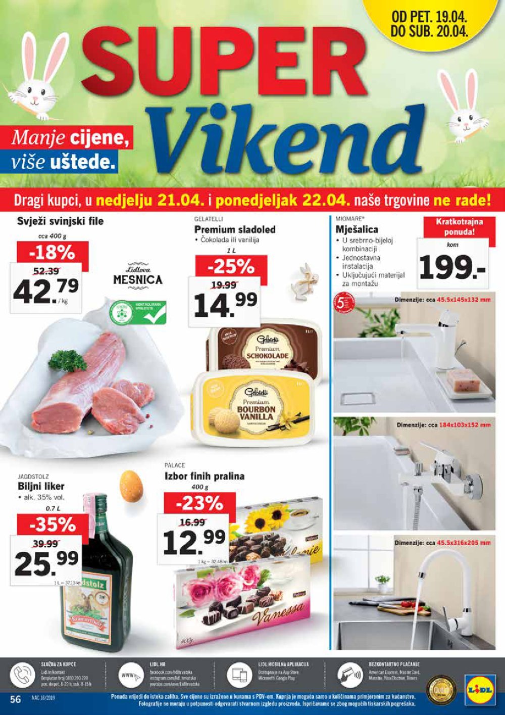 Lidl katalog Akcija 15.04.-20.04.2019.