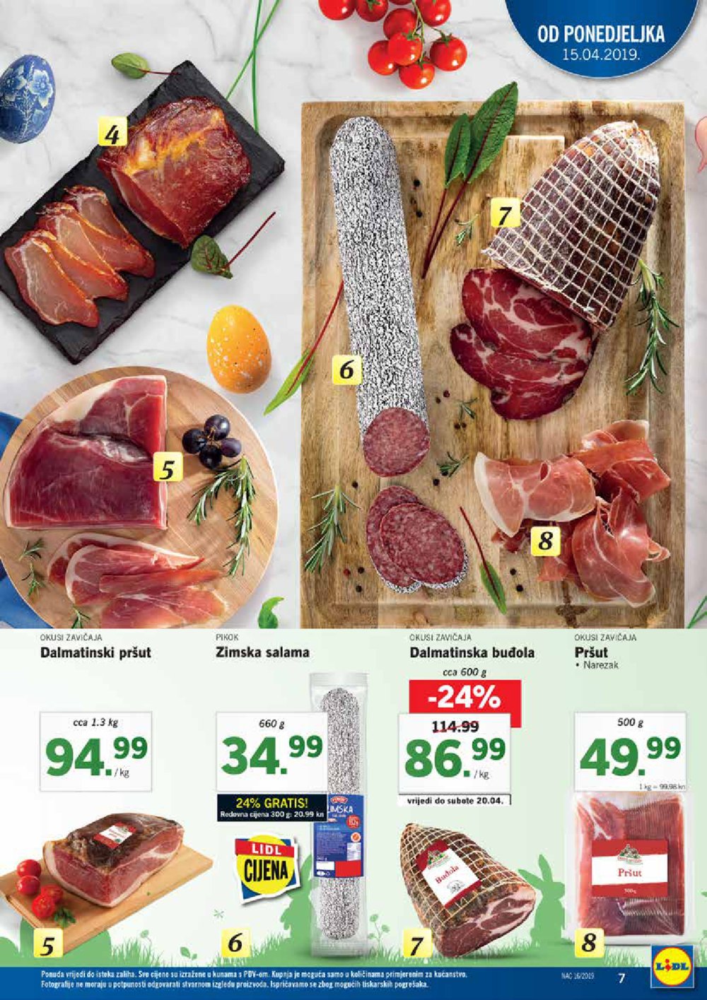 Lidl katalog Akcija 15.04.-20.04.2019.