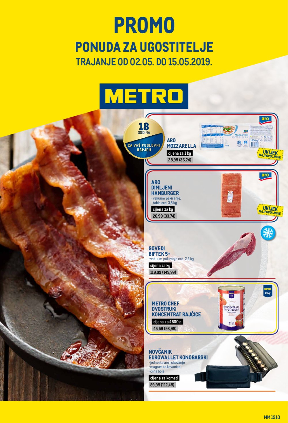 Metro katalog Ponuda za ugostitelje 02.05.-15.05.2019.