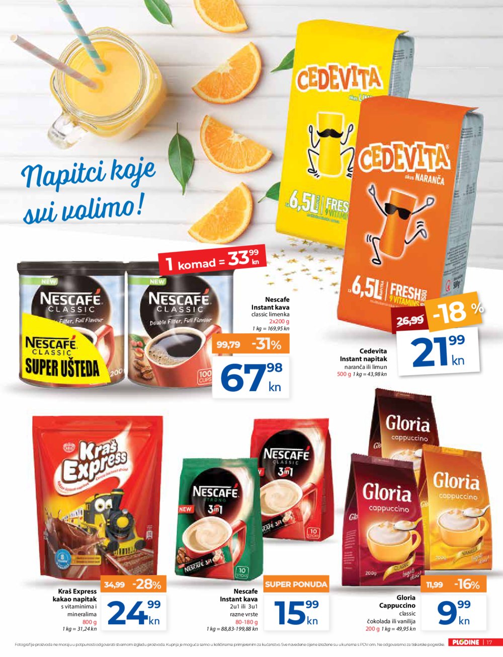 Plodine katalog Sv. Filip i Jakov 03.05.-08.05.2019.