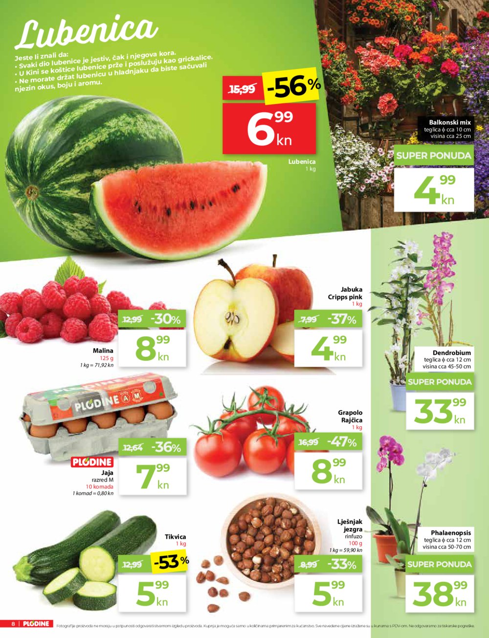 Plodine katalog Sv. Filip i Jakov 03.05.-08.05.2019.