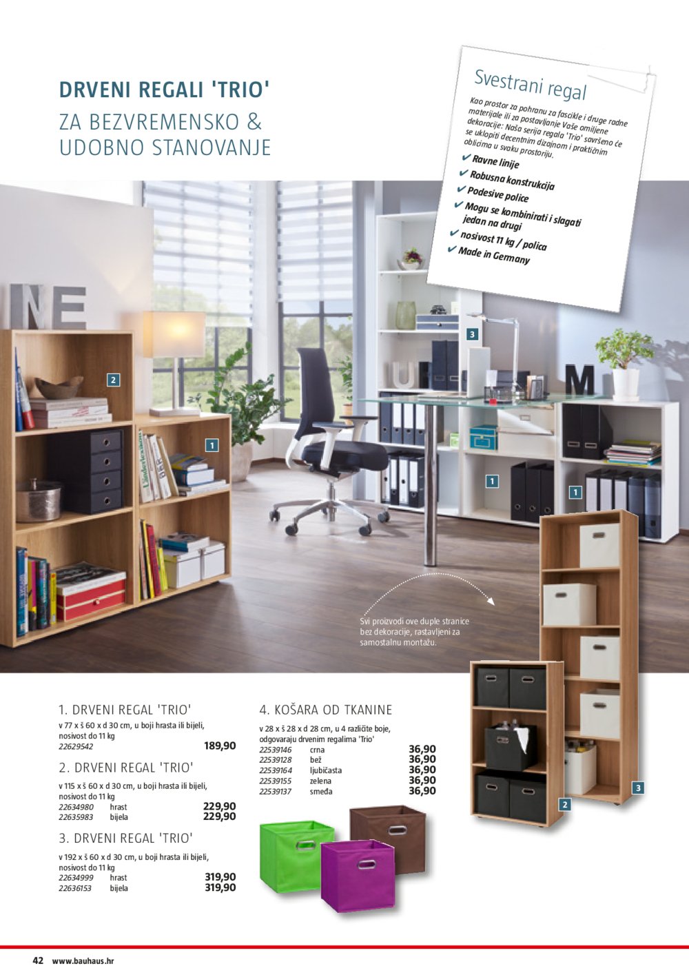 Bauhaus katalog za uređenje doma,ureda i radionice 08.07.-31.12.2019.