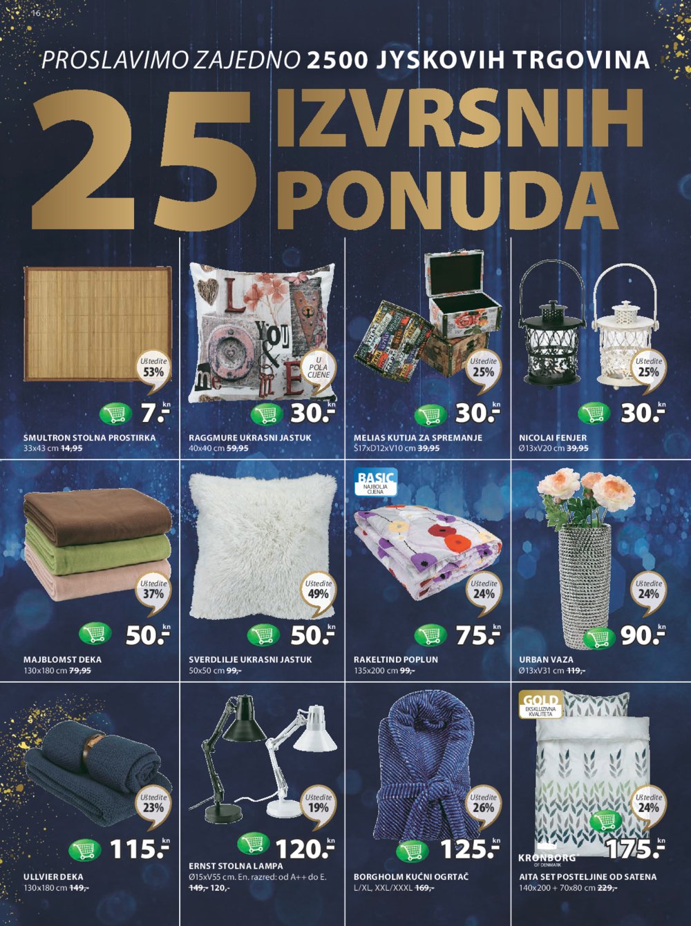 Jysk katalog Proslavimo zajedno 05.10.-18.10.2017.