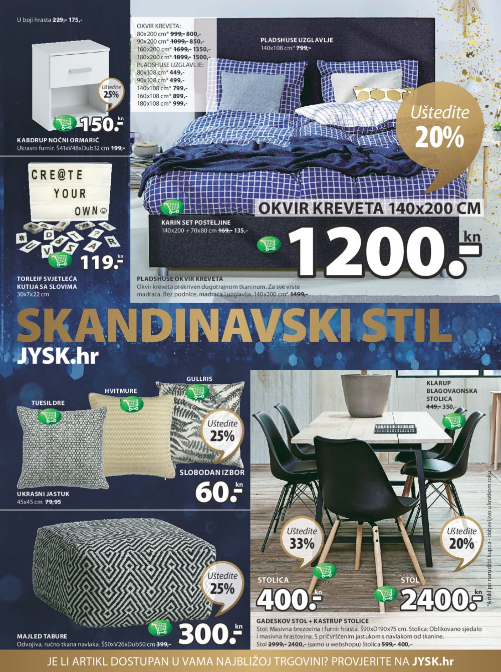 Jysk katalog Proslavimo zajedno 05.10.-18.10.2017.