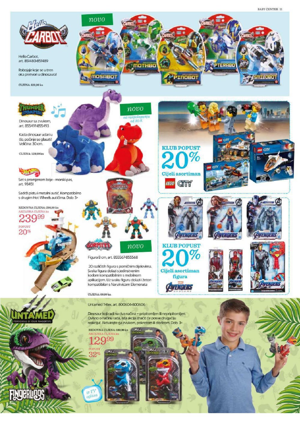 Baby Center katalog Akcija 22.08.-17.09.2019.