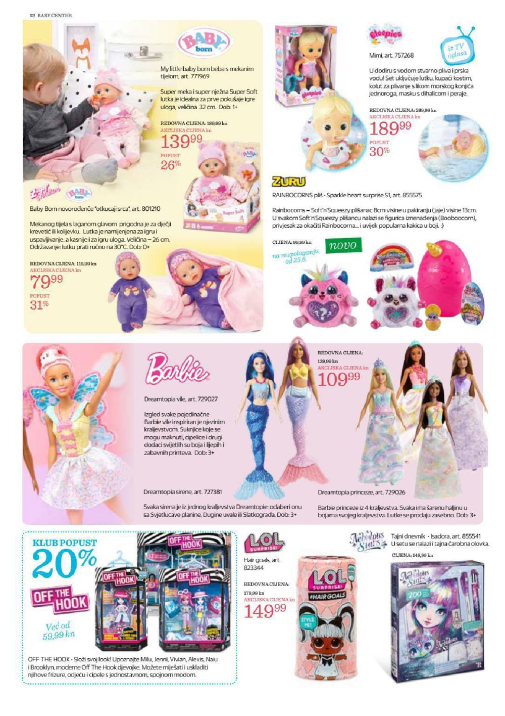 Baby Center katalog Akcija 22.08.-17.09.2019.