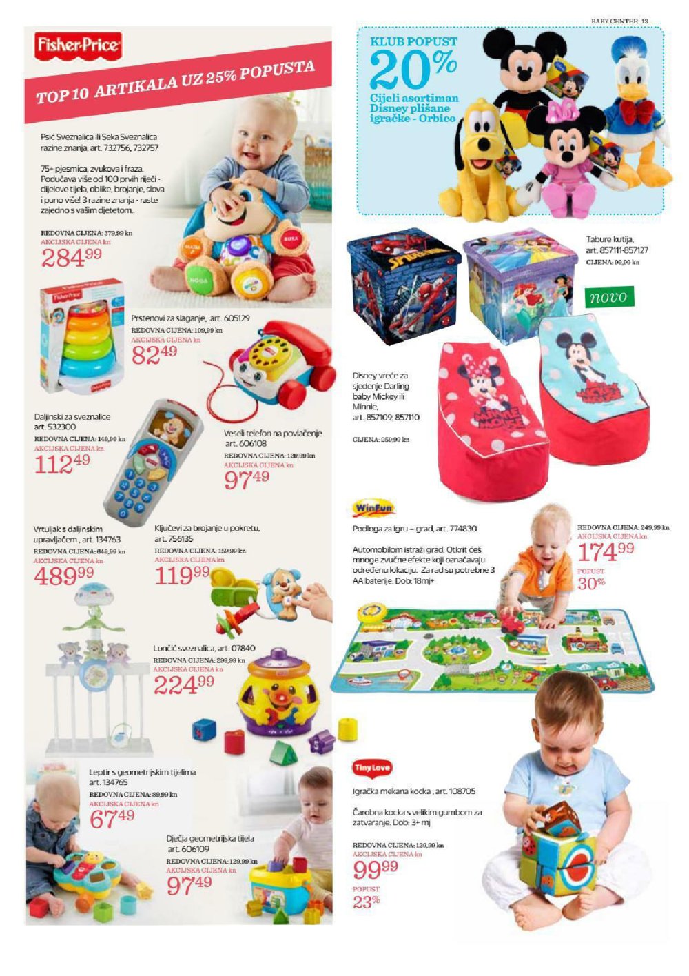 Baby Center katalog Akcija 22.08.-17.09.2019.