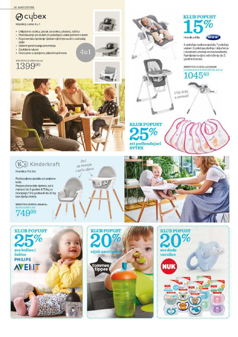 Baby Center katalog Akcija 22.08.-17.09.2019.