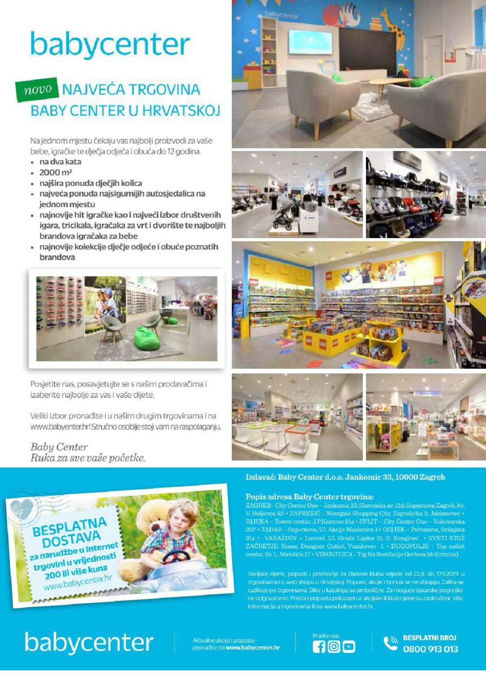 Baby Center katalog Akcija 22.08.-17.09.2019.