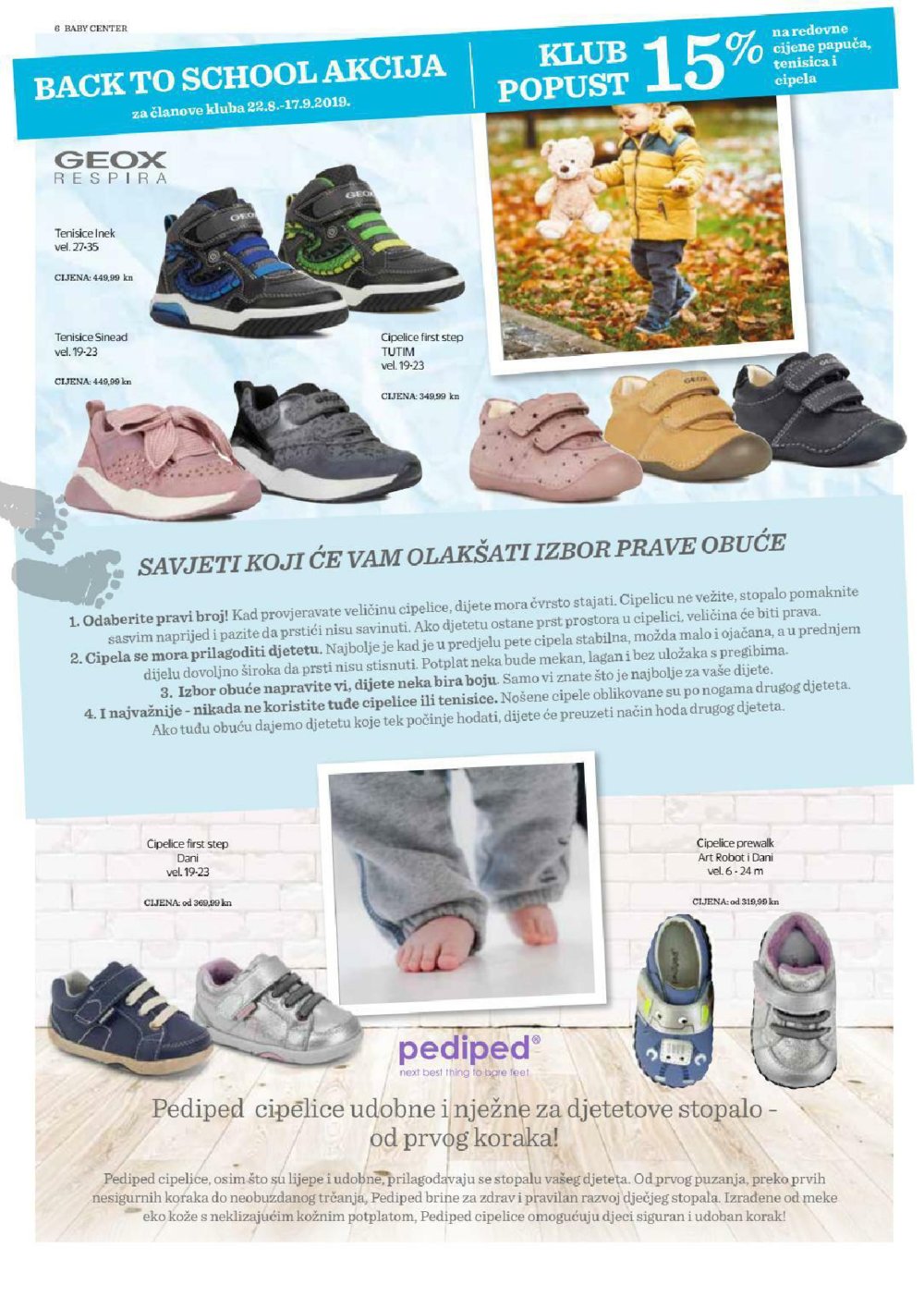 Baby Center katalog Akcija 22.08.-17.09.2019.