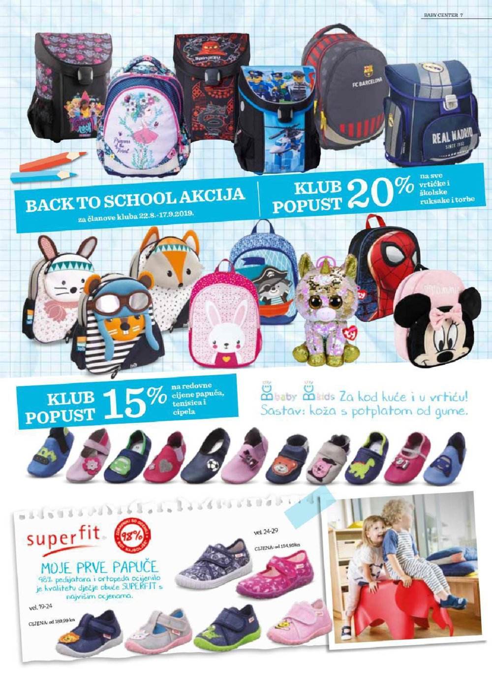 Baby Center katalog Akcija 22.08.-17.09.2019.