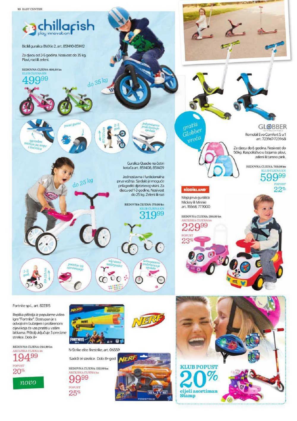 Baby Center katalog Akcija 22.08.-17.09.2019.