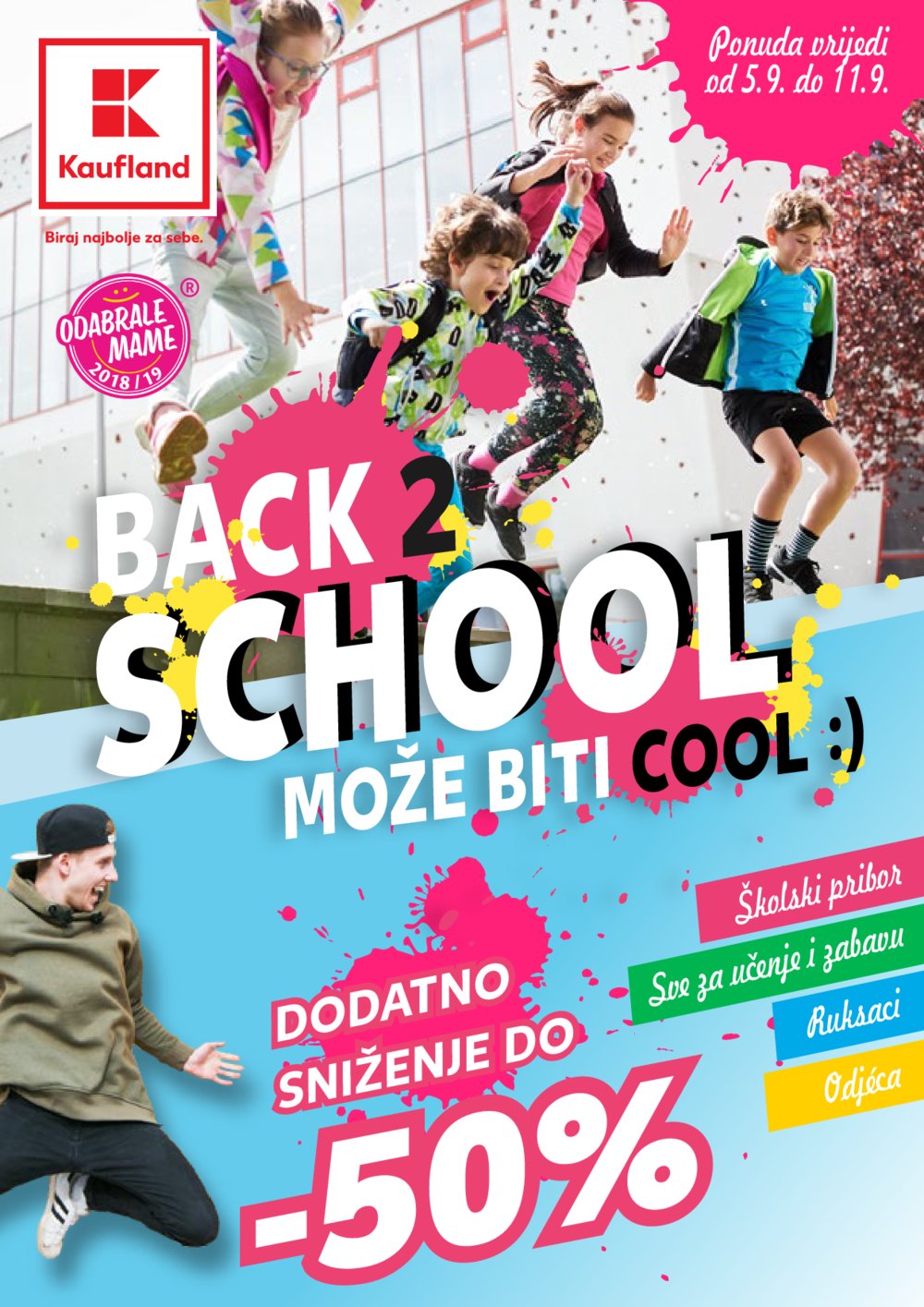 Kaufland katalog Back to School 05.09.-11.09.2019.