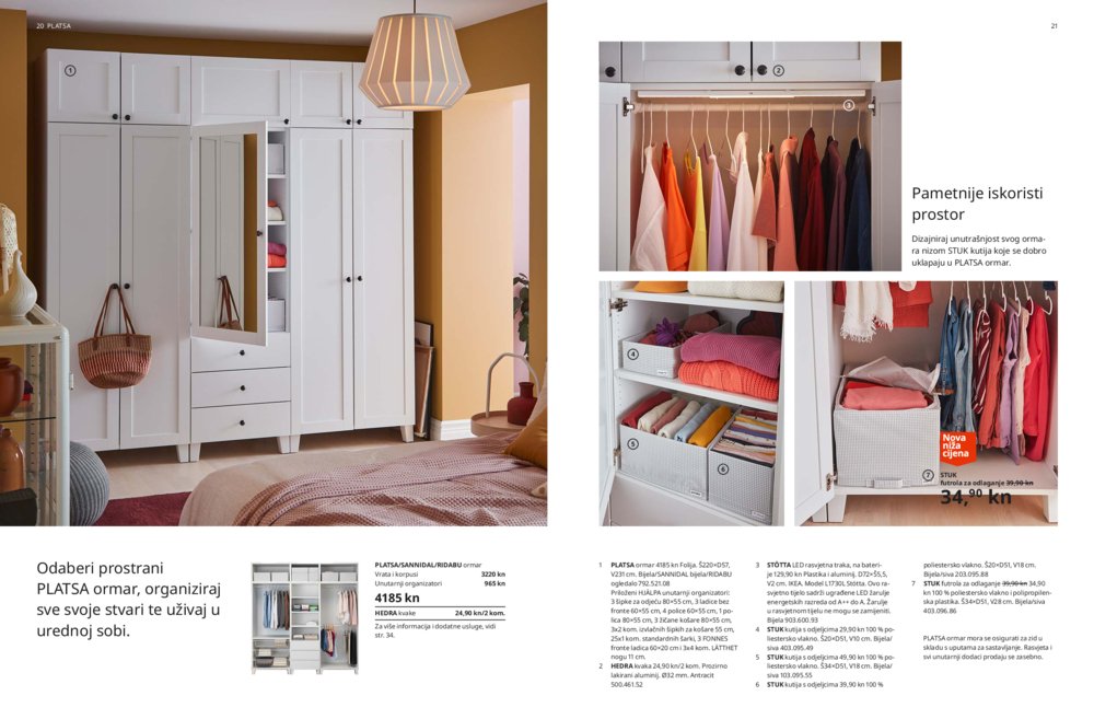 Ikea katalog Ormari 01.01.-31.12.2020.