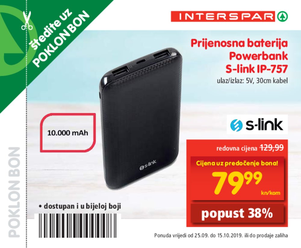 Interspar katalog Bonovi 25.09.-15.10.2019.
