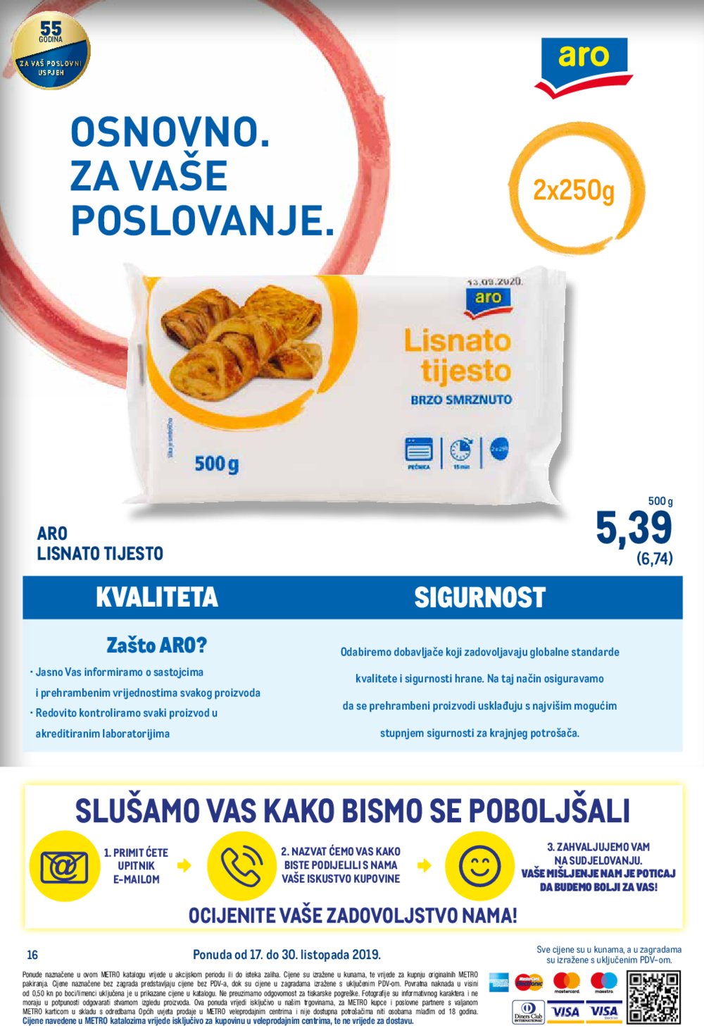 Metro katalog Prehrana 17.10. - 30.10.2019.