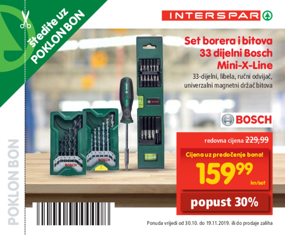 Interspar katalog bonovi 30.10.-19.11.2019.