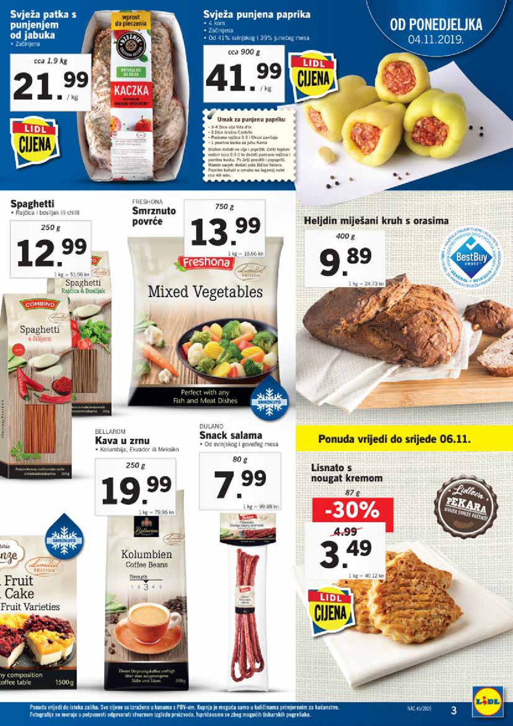 Lidl katalog Akcija 04.11.-10.11.2019.