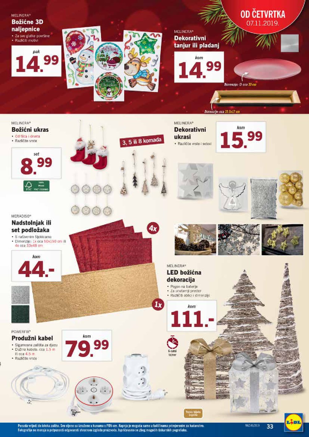 Lidl katalog Akcija 04.11.-10.11.2019.