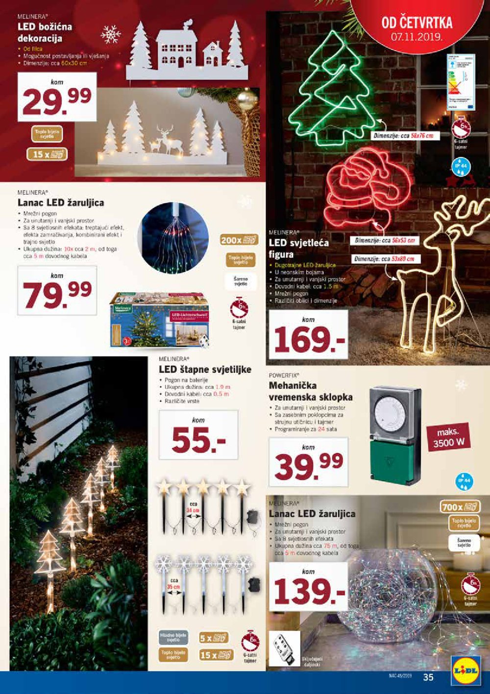 Lidl katalog Akcija 04.11.-10.11.2019.
