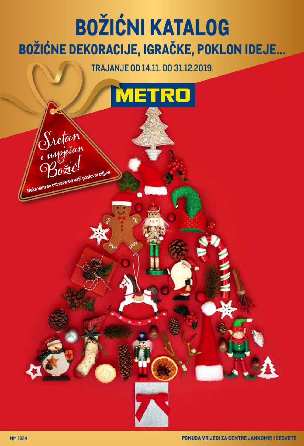Metro Božićni katalog 14.11.-31.12.2019