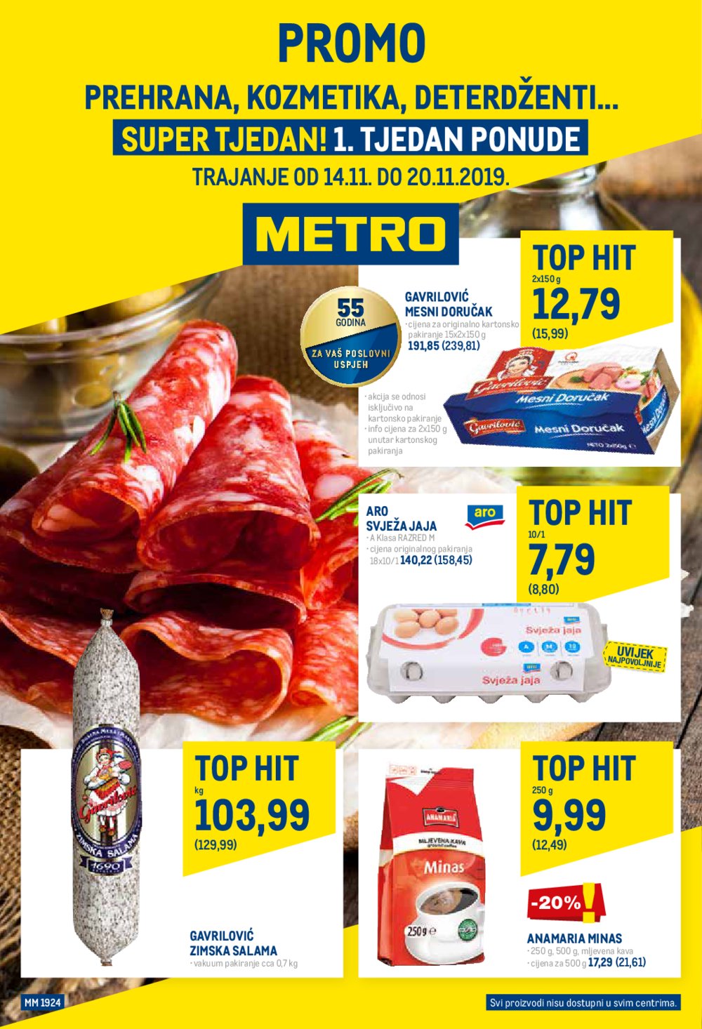 Metro katalog Promo 14.11-20.11.2019.