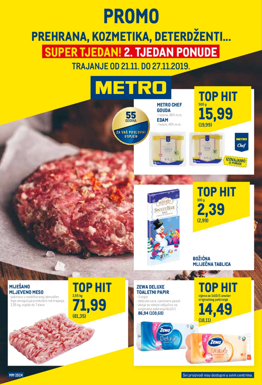 Metro katalog Prehrana, kozmetika, deterdženti... 21.11.-27.11.2019