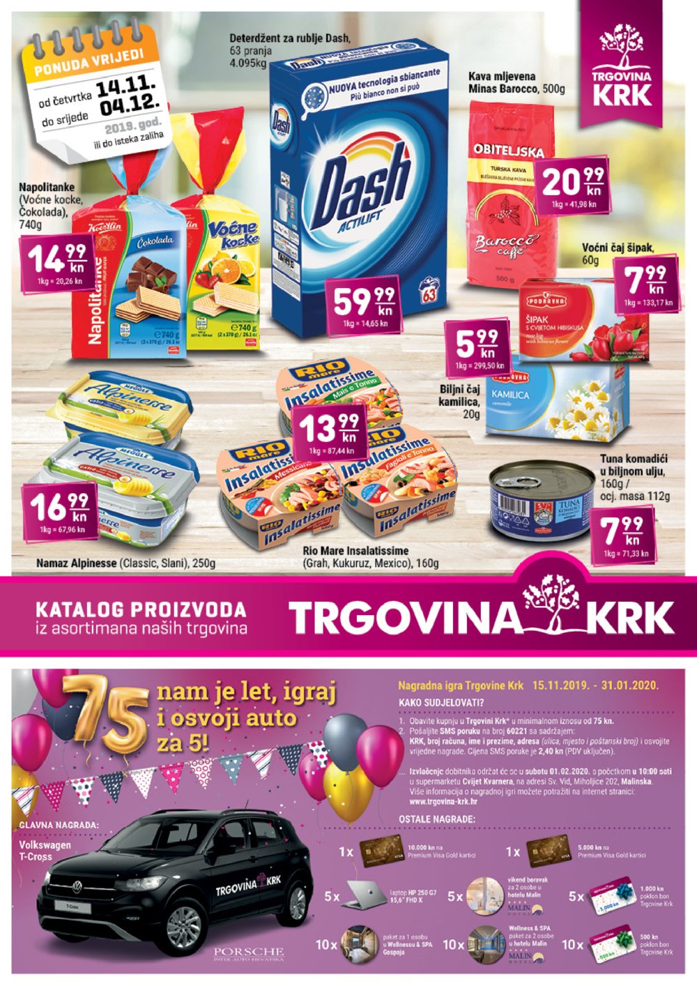 Trgovina Krk katalog Akcija 14.11.-04.12.2019.