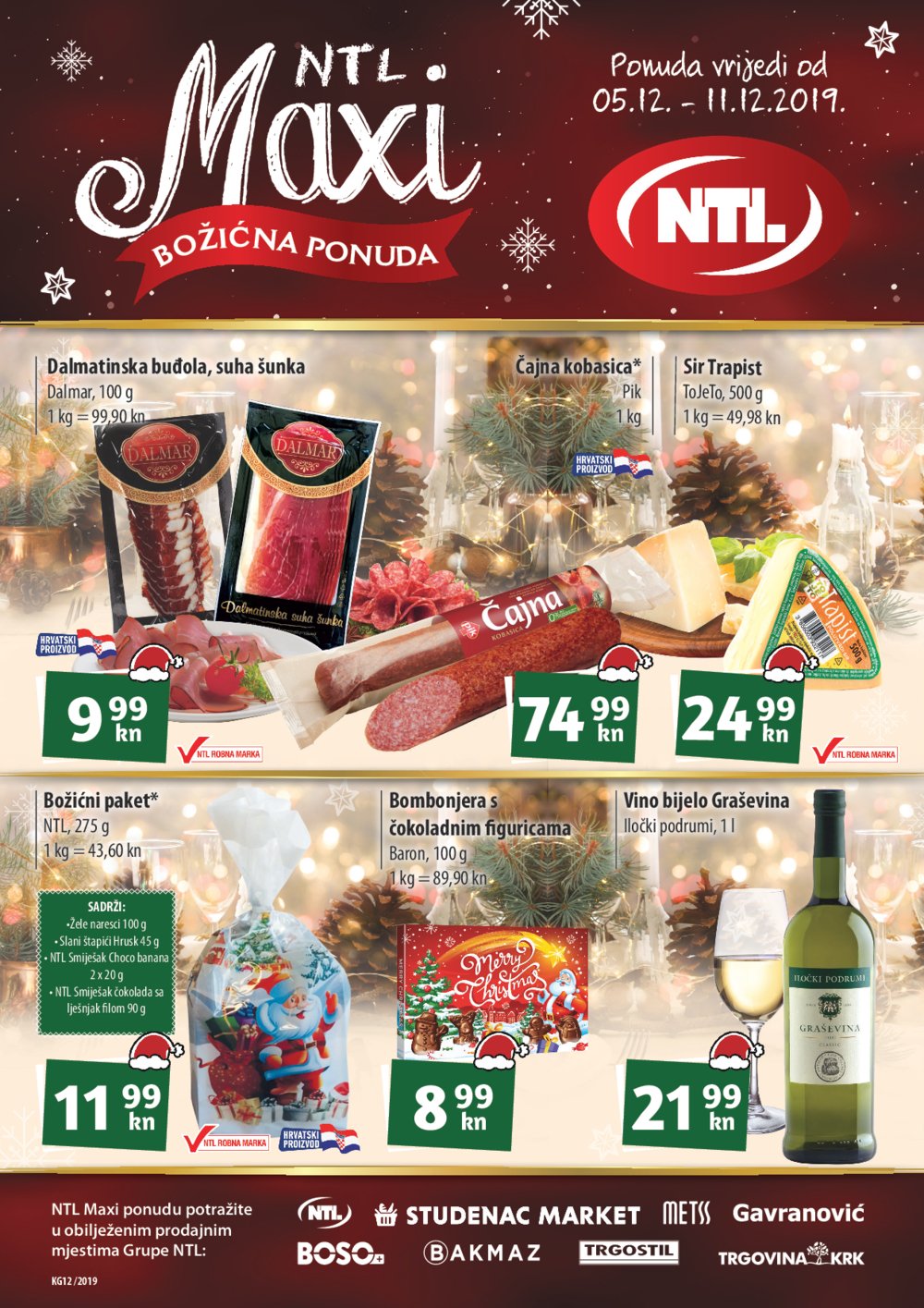 Studenac NTL Maxi katalog Akcija 05.12.-11.12.2019.