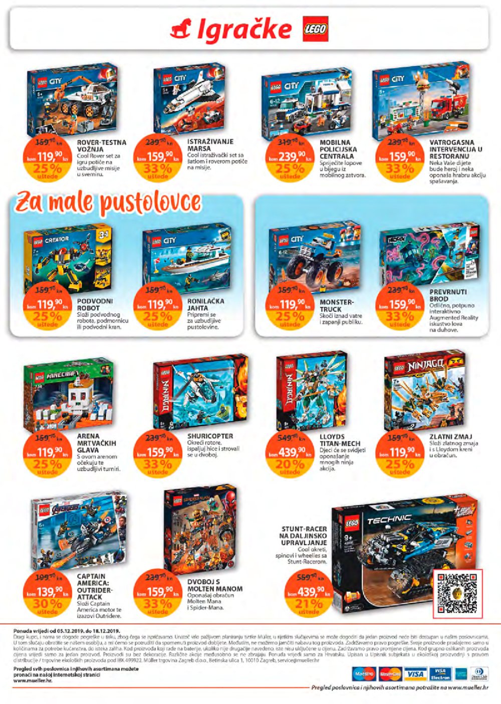 Muller katalog Akcija igračaka 5.12.-18.12.2019.