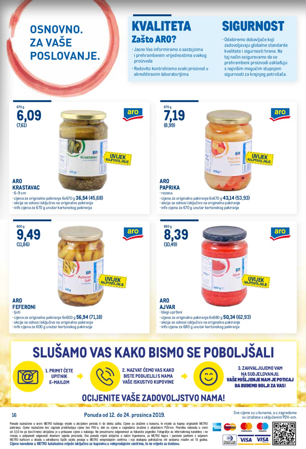 Metro katalog Prehrana 12.12.-24.12.2019.