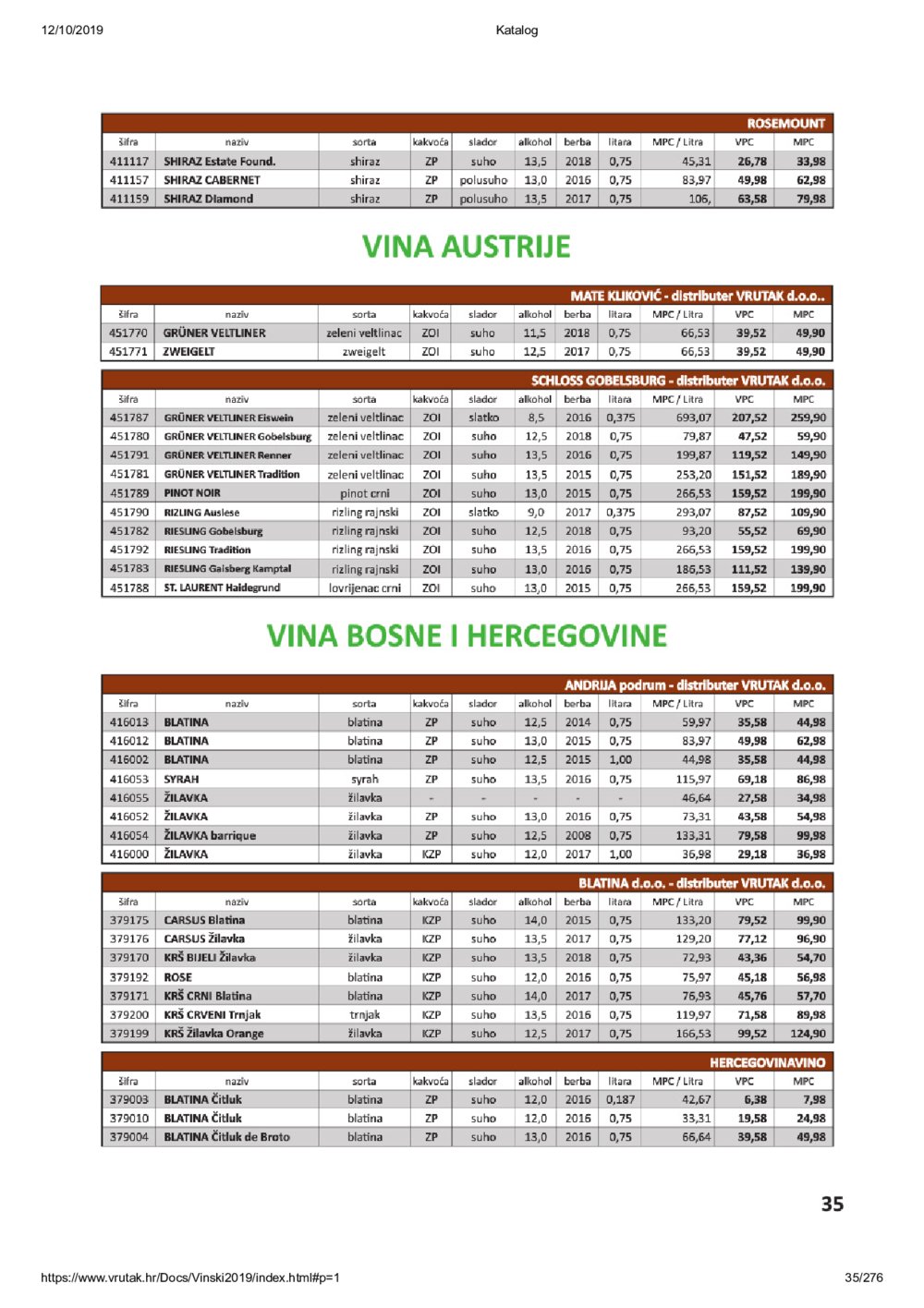 Vrutak vinski katalog 1.11.2019.-31.10.2020.