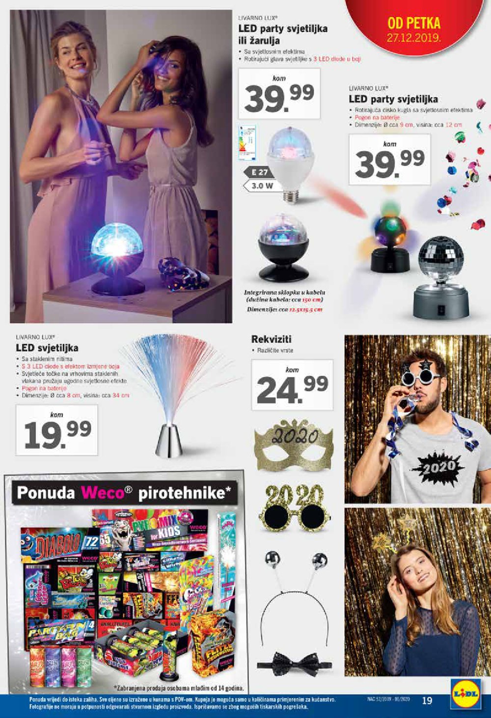 Lidl katalog Sretna nova 27.12.-06.01.2019.