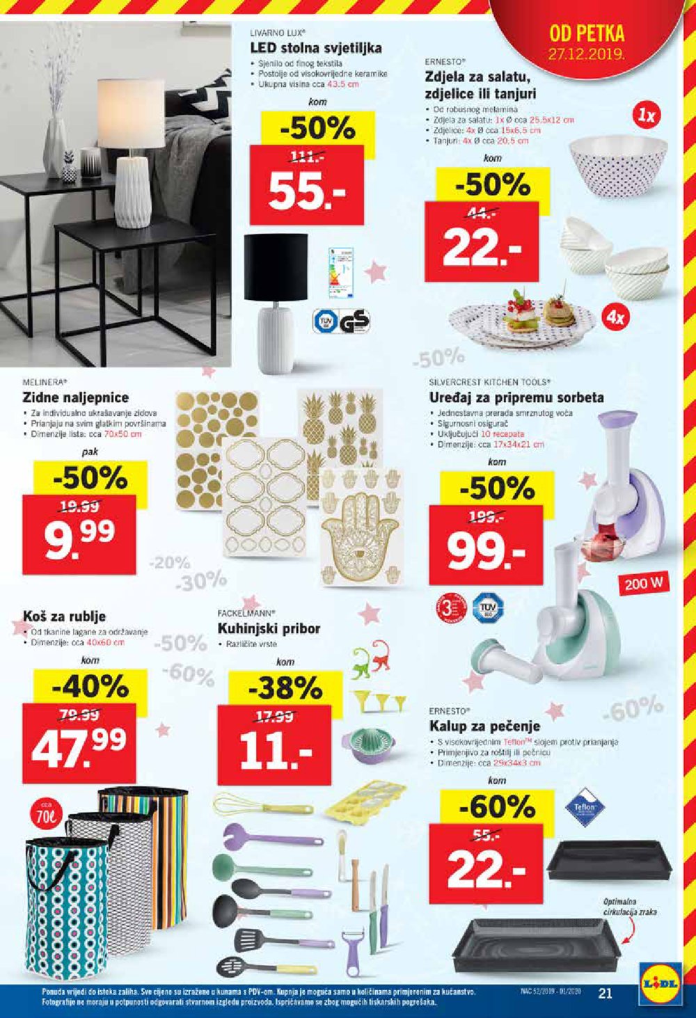 Lidl katalog Sretna nova 27.12.-06.01.2019.
