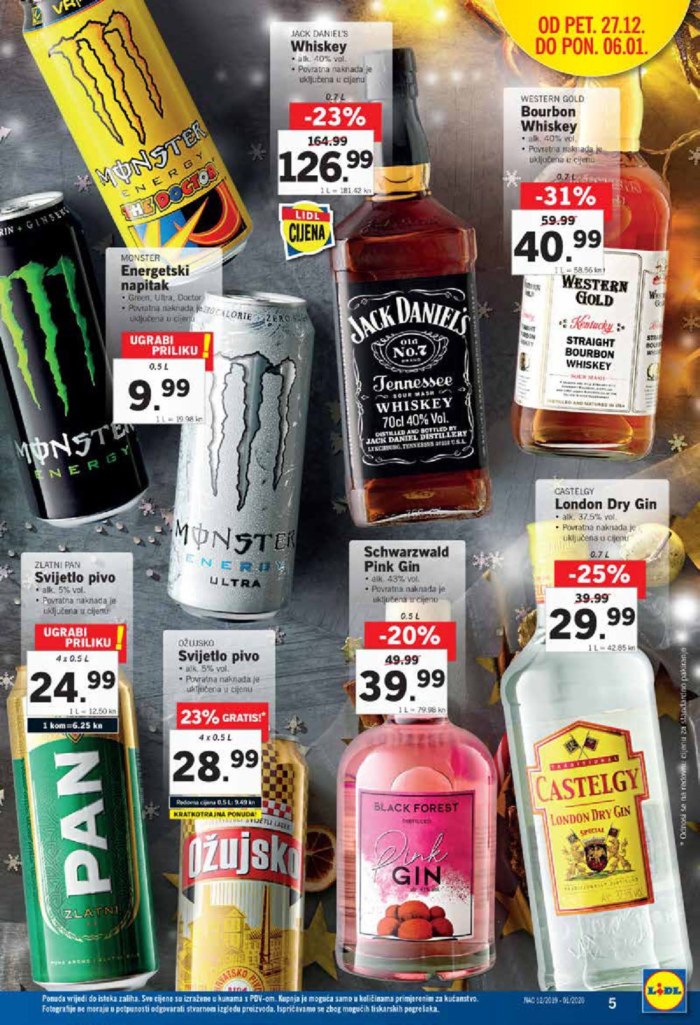 Lidl katalog Sretna nova 27.12.-06.01.2019.