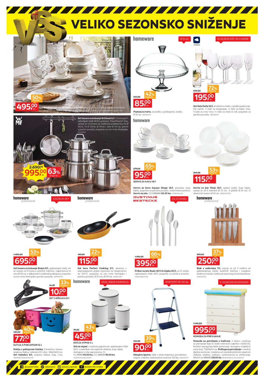 Lesnina katalog Veliko sezonsko sniženje 27.12.-05.01.2020.