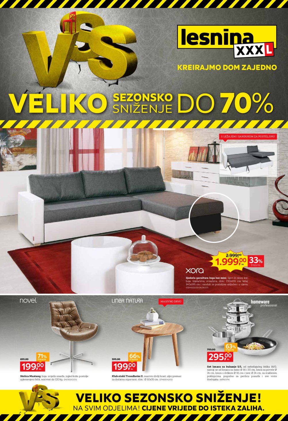 Lesnina katalog Akcija 07.01.-15.01.2020. Zg i Pu 