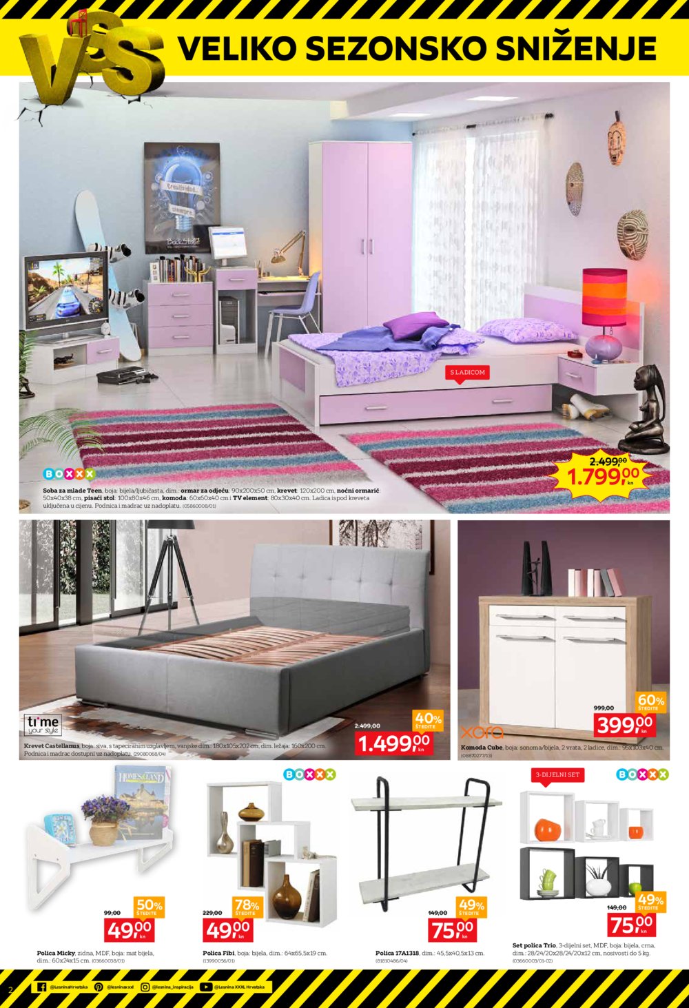 Lesnina katalog Akcija 07.01.-15.01.2020. Zg i Pu 