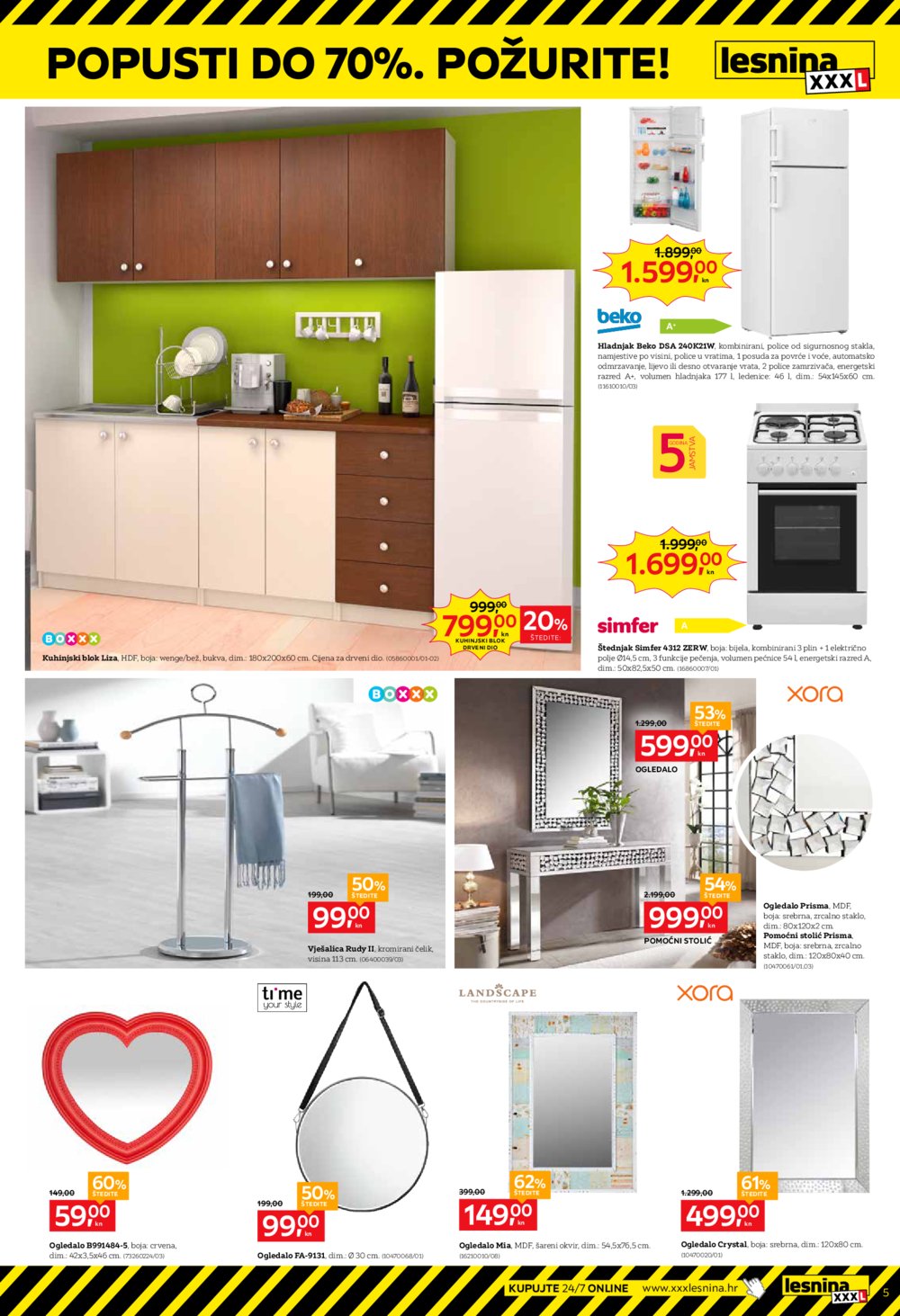 Lesnina katalog Akcija 07.01.-15.01.2020. Zg i Pu 