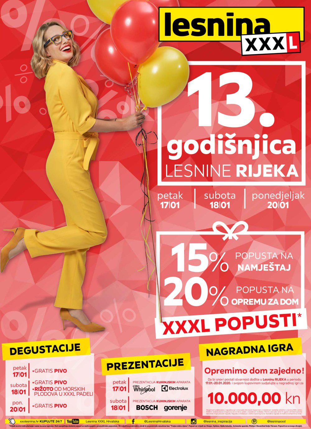 Lesnina katalog 13.godišnjica Rijeka 17.01.-20.01.2020.